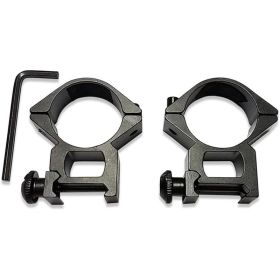 2pcs Outdoor Tactical Equipment 25.4mm High Profile Sight Installation Ring 11mm Optical Sight Base (Option: 2PCS)