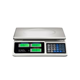 Commercial Food Scale with Digital Display (Capacity: 66lb, Color: As pic show)